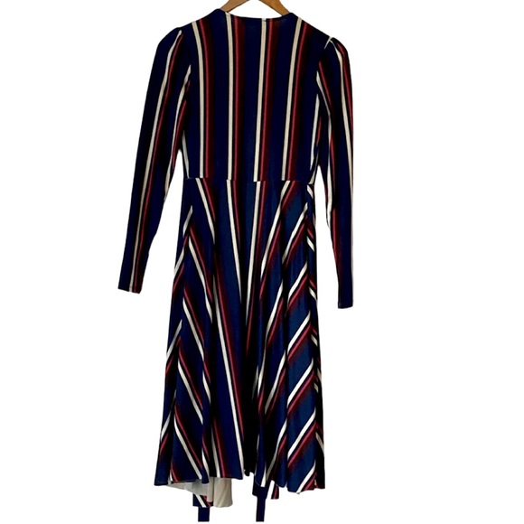 ZARA Multicolor Wrap Around Dress - Picture 3 of 4